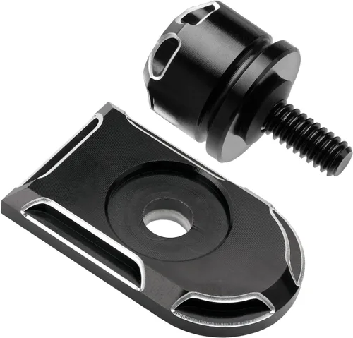 Vista 10 de Tornillo de asiento de motocicleta, tornillo de montaje moleteado para guardabarros trasero, 1/4 "-20 roscas de repuesto para Harley Touring