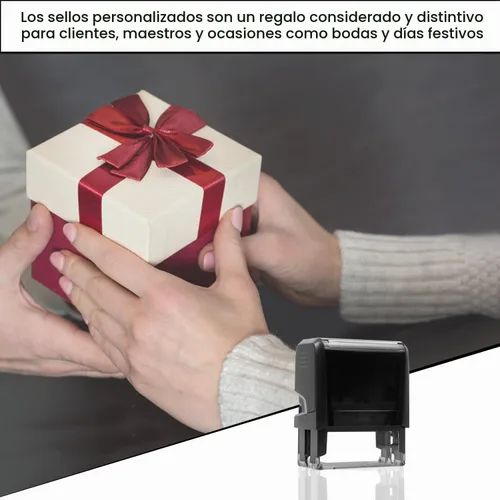 Vista 9 de Sellos de dirección personalizados autoentintados o mango de madera, más de 20 diseños para elegir. Sello de dirección de devolución Sello