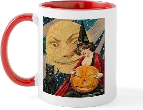 Vista 31 de CafePress Sincere Pumpkin Patch Mug Taza de café de cerámica de 11 oz (11.0 fl oz)