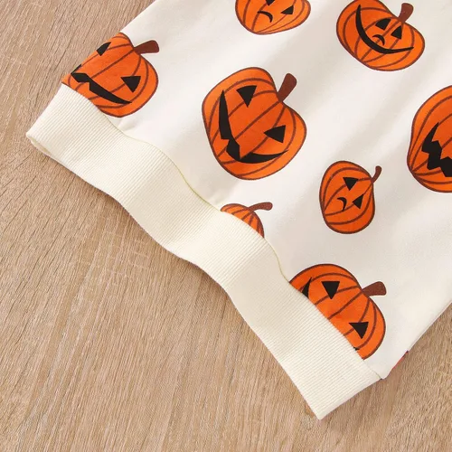 Vista 6 de Sudadera para bebé niño pequeño manga larga cuello redondo suéter sin botones ropa para otoño e invierno