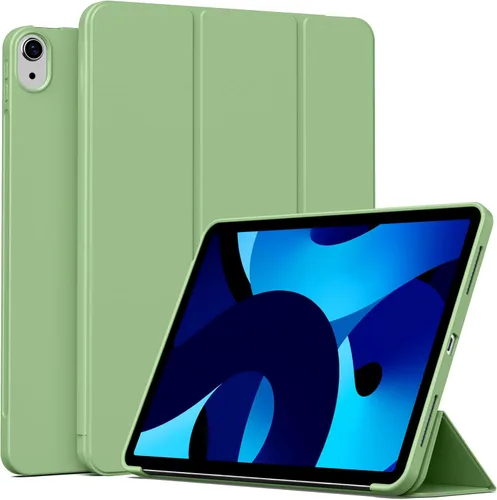 Vista 14 de Funda para iPad (A16) de 11ª generación de 11 pulgadas 2025/iPad de 10.9 pulgadas 2022, encendido y apagado automático, compatible con Touch ID