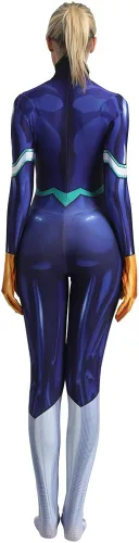 Vista 3 de Cosplay Life - Disfraz de My Hero Academia para Cosplay - Disfraz de animé Boku No Hero, traje de cuerpo entero con tela de licra para Cosplay