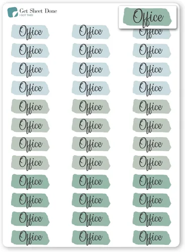Vista 10 de Home Planner Stickers Remote Work Itinerary Track Adult Productivity Tools Calendar Reminders, Time Management, Adulting Schedule Tracker