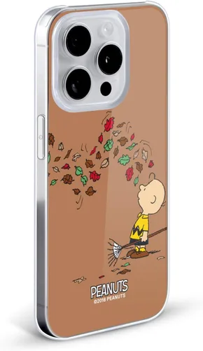 Vista 2 de Carcasa rígida para iPhone 7 y iPhone 8, diseño de cacahuetes, color marrón