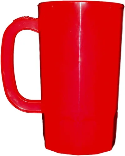 Vista 3 de Talisman, Tazas de cerveza de plástico, grandes de 32 onzas, paquete de 6, color multicolor