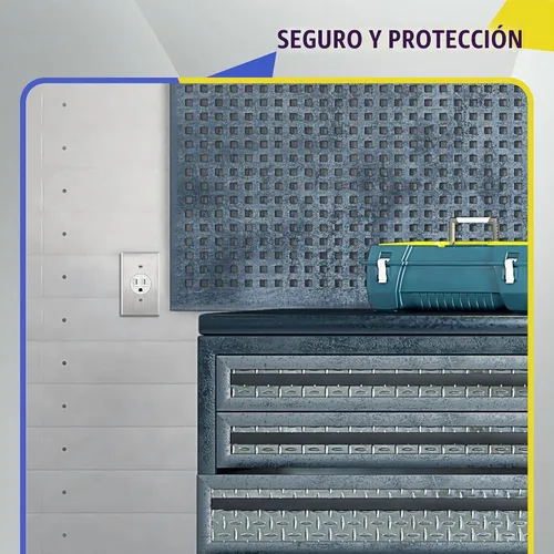 Vista 3 de ENERLITES Tomacorriente de un solo receptáculo, resistente a manipulaciones, grado comercial, 3 cables, tornillo de puesta a tierra, 2 polos, 5-15R