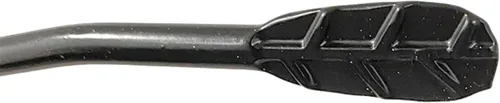 Vista 4 de Panacea Productos Enrejado de ramita forjada estrecha con hojas, negro