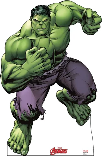 Vista 10 de Gráficos avanzados de Marvel's Avengers Assemble, Tamaño natural, Cartón, para levantarse., talla única