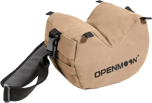 Vista 8 de OPENMOON Soporte para cámara Saddlebags Material resistente a salpicaduras Lona (marrón, L)