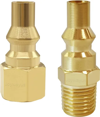 Vista 5 de Joywayus Kit de enchufe de flujo completo con adaptador de conexión rápida