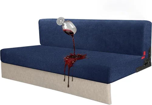 Vista 54 de Fundas de cojín impermeables para sofá, funda elástica lavable con diseño elástico antideslizante, protector de muebles para mascotas y niños