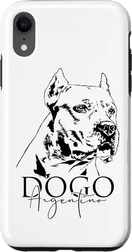 Vista 25 de Dogo Argentino Dog Portrait Dog Portrait Dogs Case for iPhone 17