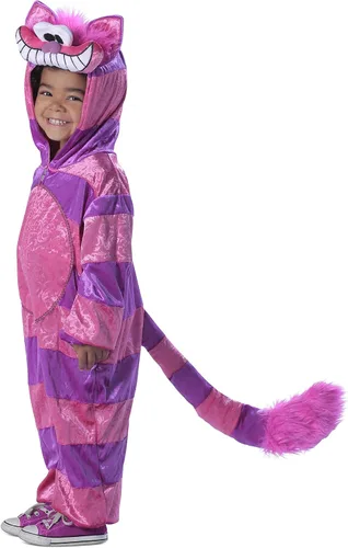 Vista 3 de Princesa Paradise - Disfraz infantil de gato Cheshire