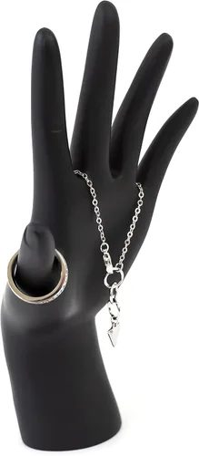 Vista 3 de Exhibición de joyería de mano de maniquí femenino de 8 pulgadas en una postura relajada, para joyerías, ferias de manualidades y ferias comerciales