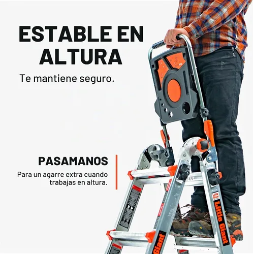 Vista 3 de Little Giant Ladder Systems 26057-001 Estación de trabajo de taco de aire.