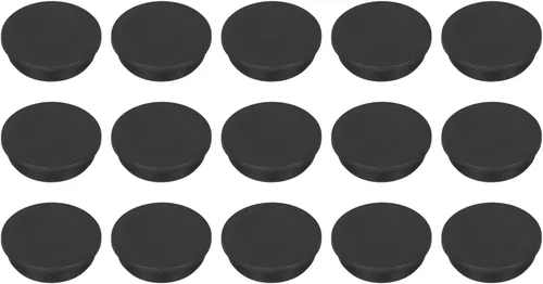 Vista 24 de MECCANIXITY - Tapones de silicona en forma de T (26mm, 1 pulgada de diámetro), color negro