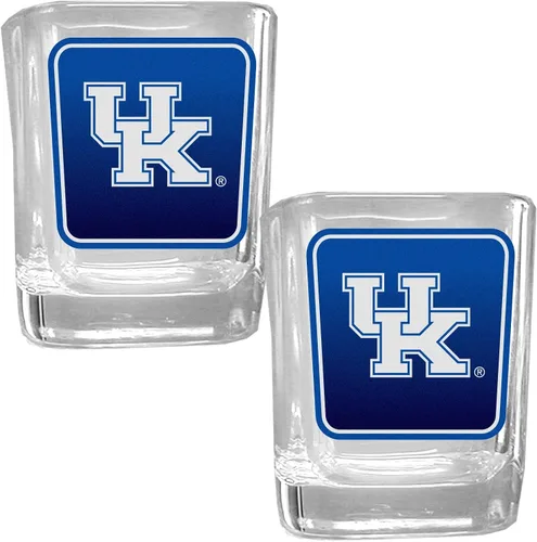 Vista 17 de Siskiyou Sports NCAA unisex Square Glass Shot Glass Set