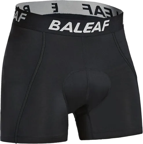 Vista 35 de baleaf Pantalones cortos de ciclismo acolchados 3D para hombre, ropa interior de ciclismo MTB Liner