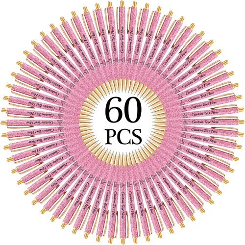 Vista 41 de Aolun 10 bolígrafos personalizados con nombre, bolígrafo retráctil con mensaje de texto para mujeres, enfermeras, escritura, cumpleaños, graduación