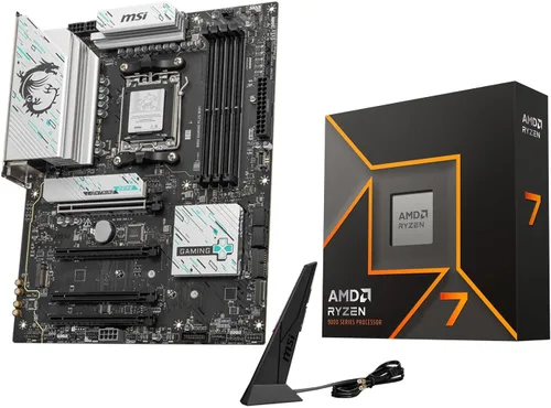 Vista 12 de Micro Center Procesador AMD 7600X con placa base WiFi MSI B850 Gaming PRO AMD Ryzen 5 7600X + MSI B850 GAMING PRO WIFI6E