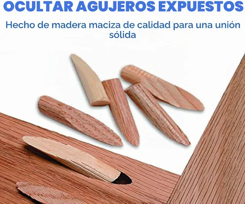 Vista 6 de Kreg P-OAK Tapones de bolsillo de madera maciza de roble - Roble Tapones de roble