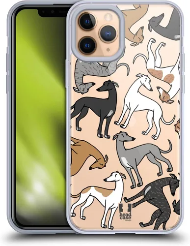Vista 42 de Head Case Designs Airedale Terrier - Funda de gel suave con 4 patrones de razas de perro [protección de grado militar] compatible con Apple iPhone 7