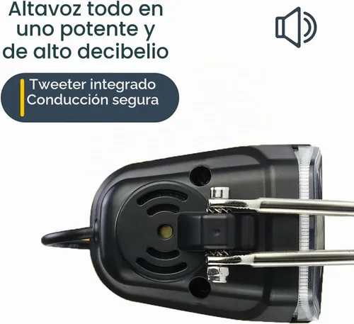 Vista 6 de Faro eléctrico para bicicleta de noche, conector macho de 3 pines, luz delantera LED, 24 V, 36 V, 48 V, 52 V, impermeable, ultra brillante, luz