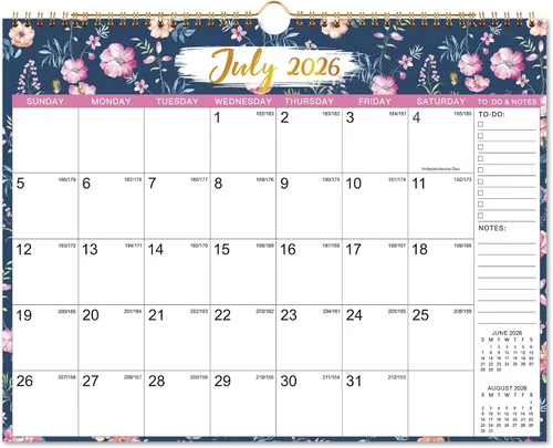 Vista 11 de Calendario 2027 – Calendario de pared 2027, 11 x 8.5 pulgadas, calendario