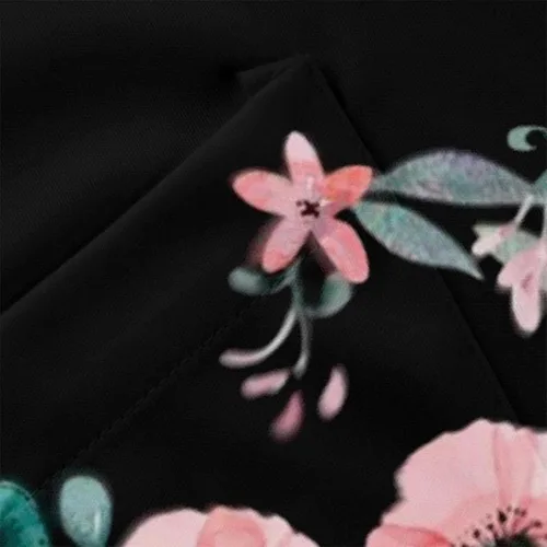 Vista 4 de Ropa quirúrgica para mujer, cómoda, ligera, duradera, suave, elástica, con cuello en V, camiseta médica