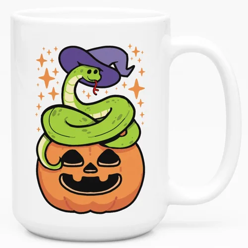 Vista 152 de LookHUMAN Tazas de Halloween Taza de café de Halloween - Tazas de café para decoración ideales para amantes y entusiastas de la decoración - Taza