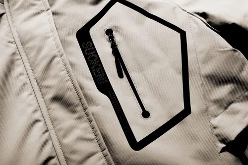 Vista 5 de Chaqueta de esquí impermeable para mujer con capucha