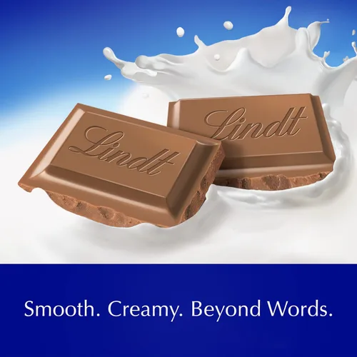 Vista 6 de Lindt CLASSIC RECIPE Barra de chocolate con leche, caramelo de chocolate con leche, 4.4 onzas (paquete de 12)