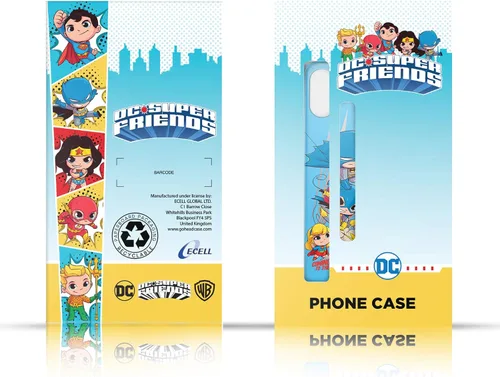 Vista 7 de Head Case Designs Officially Licensed Super Friends DC Comics Aquaman Toddlers Composed Art Gel Case [Military Grade Protection] Compatible with