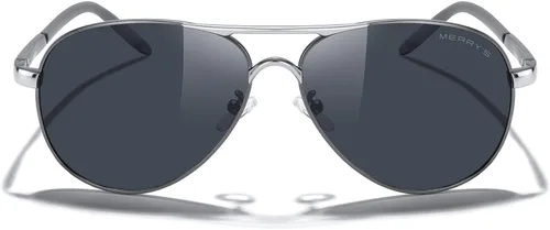 Vista 8 de MERRY'S, UV400 S8513, gafas de sol polarizadas para conducir, marco irrompible, para hombre.