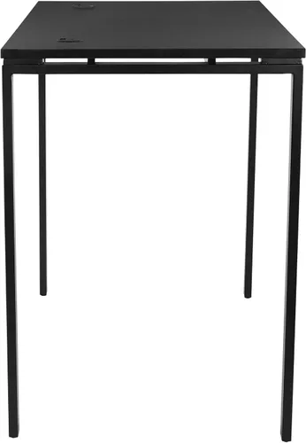 Vista 4 de OSP Home Furnishings Prado - Escritorio para oficina en casa, 48 pulgadas, 42 pulgadas, 48 pulgadas de ancho x 42 pulgadas de alto, color negro