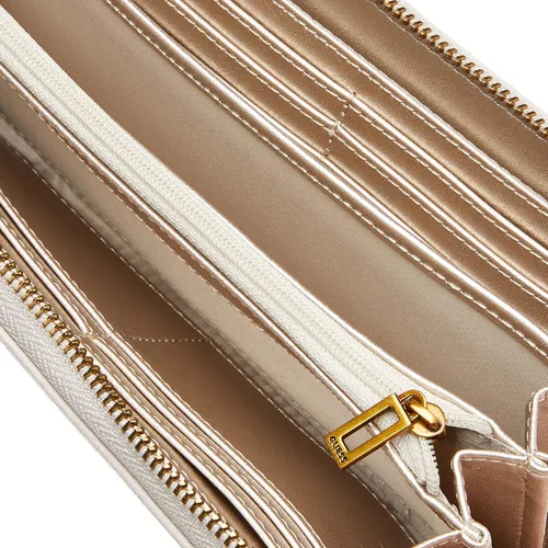 Vista 5 de GUESS Cartera grande con cremallera para mujer