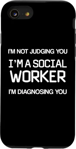 Vista 13 de iPhone 13 Pro Social Work Funda de trabajador social