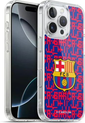 Vista 116 de Head Case Designs Funda de gel suave con licencia oficial del FC Barcelona Barca Crest Graphics [protección de grado militar] compatible con Apple