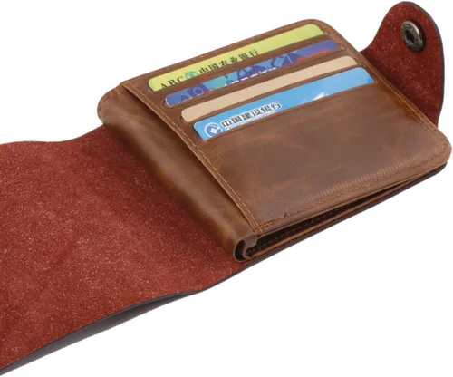 Vista 2 de Cartera de cuero para hombre