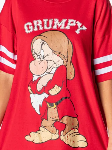Vista 3 de Disney Varsity Tee - Camisón de fútbol americano de gran tamaño para mujer