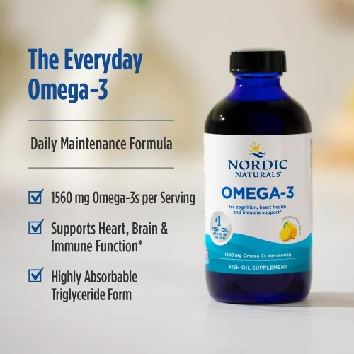 Vista 3 de Omega 3 de Nordic Naturals, fomenta la cognición, salud cardíaca, y el sistema inmunológico, 2763, 1