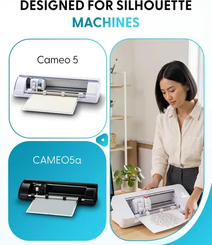 Vista 6 de Silhouette Heat Pen Set para Cameo 5, Curio 2 y Portrait 4 Cordless Heat Foil Pen with 1mm & 2.5mm Tips for Clean, Permanent Foil Designs