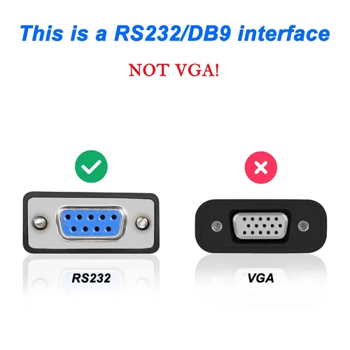 Vista 2 de MEIRIYFA Cable adaptador USB hembra a RS-232 DB9 hembra, USB 2.0 a Serial RS232 DB9 (9 pines) Cable convertidor para caja registradora, módem