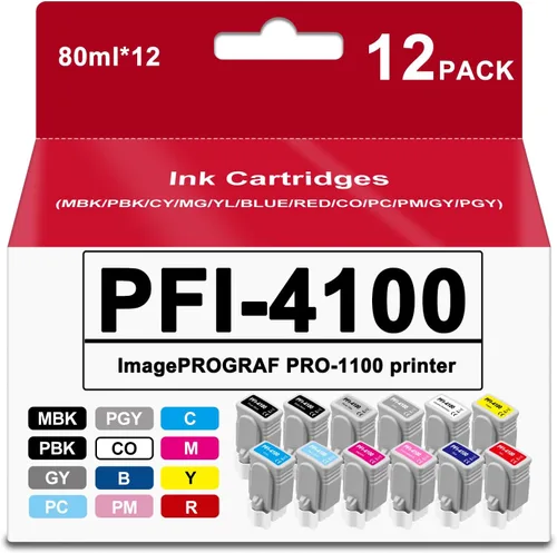 Vista 20 de 728 cartuchos de tinta F9J68A F9K17A F9K16A F9K16A F9K15A compatibles con impresoras de trazador de gran formato HP T830 MFP T730, 10.1 fl oz, negro