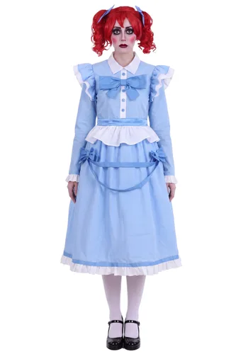 Vista 2 de Disfraz de Vestido de Poppy para Mujer de Poppy Playtime Multicolor