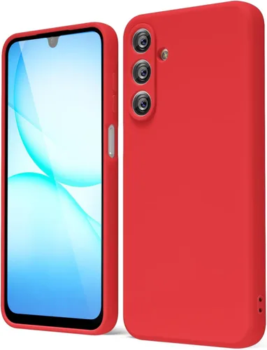Vista 62 de oakxco Funda para teléfono Samsung Galaxy A12 con agarre de silicona líquida, linda delgada fina suave cubierta de gel de goma TPU lisa para mujeres