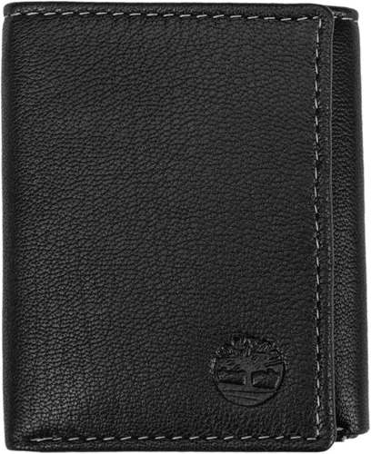Vista 12 de Timberland Billetera triple de cuero para hombre con ventana de identificación
