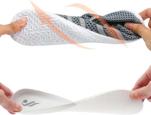 Vista 5 de JIASUQI Zapatos deportivos para senderismo y playa, zapatos acuáticos descalzos, para natación, deportes, caminar, para mujeres y hombres