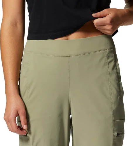 Vista 4 de Mountain Hardwear Dynama - Pantalón deportivo de tiro alto para mujer, para escalada, viajes, senderismo y uso casual