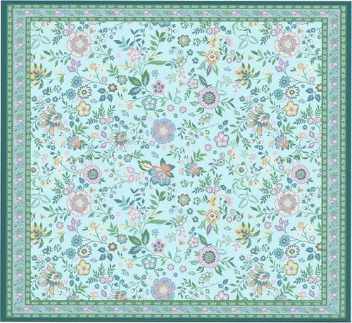 Vista 13 de Almohadillas lavables para orina para perros, paquete de 2 almohadillas reutilizables súper absorbentes para cachorros con patrones de flores